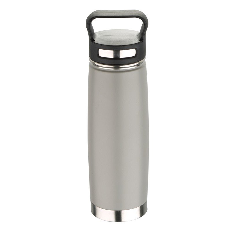 Termoska-BERGNER-flasa-nerezova-ocel-05-l-seda Termoska BERGNER fľaša nerezová oceľ 0,5 l šedá – Obrázok 1