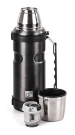 Termoska G21 na pitie, 1000 ml, šedá s rukoväťou – Obrázok 2