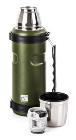 Termoska G21 na pitie, 1000 ml, zelená s rukoväťou – Obrázok 2
