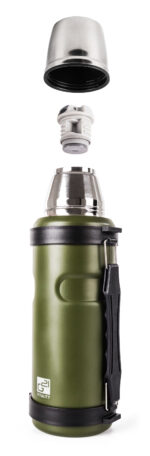 Termoska G21 na pitie, 1000 ml, zelená s rukoväťou – Obrázok 4