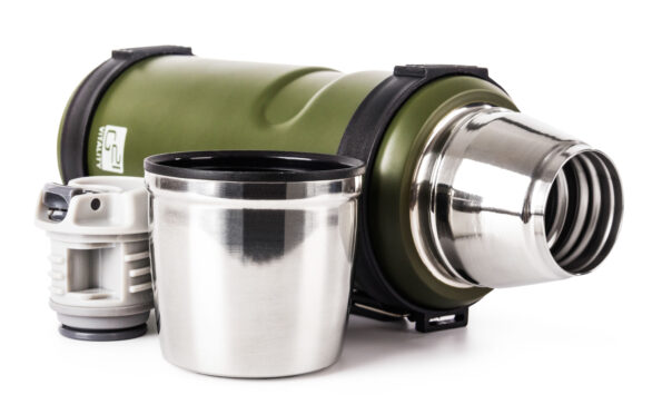 Termoska G21 na pitie, 1000 ml, zelená s rukoväťou – Obrázok 5