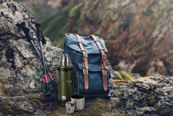 Termoska G21 na pitie, 1000 ml, zelená s rukoväťou – Obrázok 10