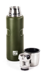 Termoska G21 na pitie, 500 ml, khaki zelená – Obrázok 2