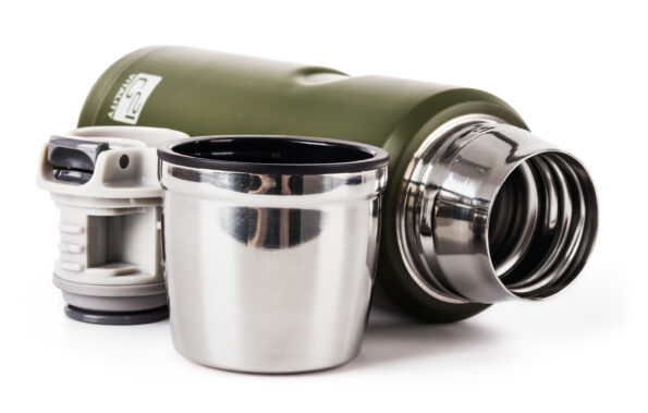 Termoska G21 na pitie, 500 ml, khaki zelená – Obrázok 5