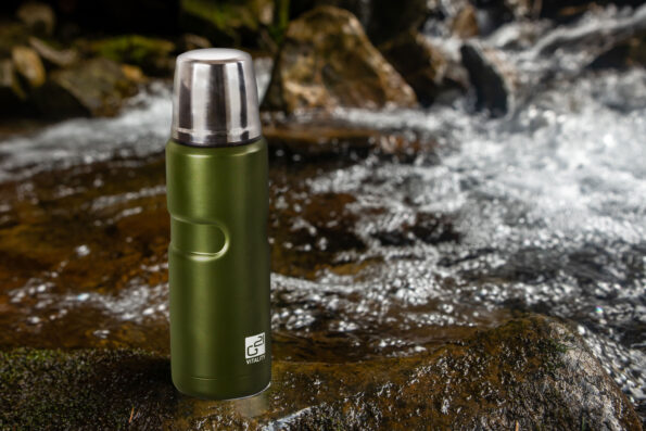 Termoska G21 na pitie, 500 ml, khaki zelená – Obrázok 8