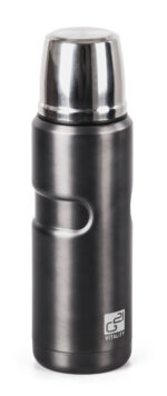 Termoska G21 na pitie, 500 ml, oceľovo šedá