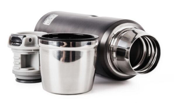 Termoska G21 na pitie, 500 ml, oceľovo šedá – Obrázok 5