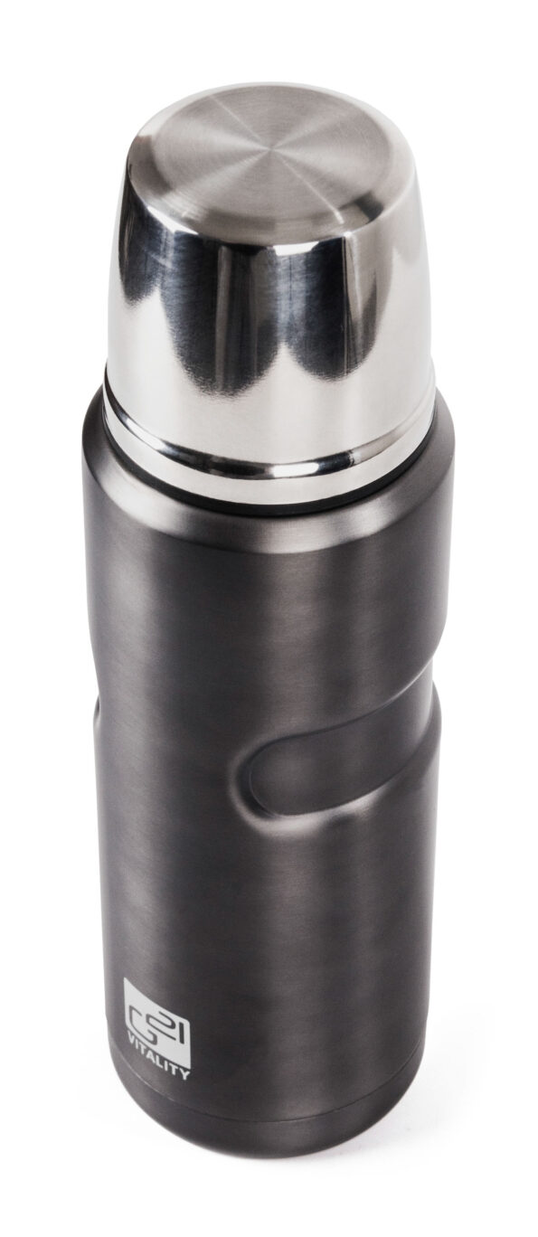 Termoska G21 na pitie, 500 ml, oceľovo šedá – Obrázok 6