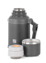Termoska G21 nerezová 1200 ml, čierno-sivá – Obrázok 4