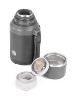 Termoska G21 nerezová 1200 ml, čierno-sivá – Obrázok 6