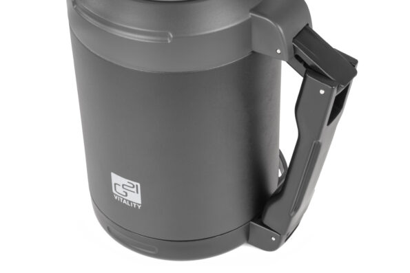 Termoska G21 nerezová 1200 ml, čierno-sivá – Obrázok 9
