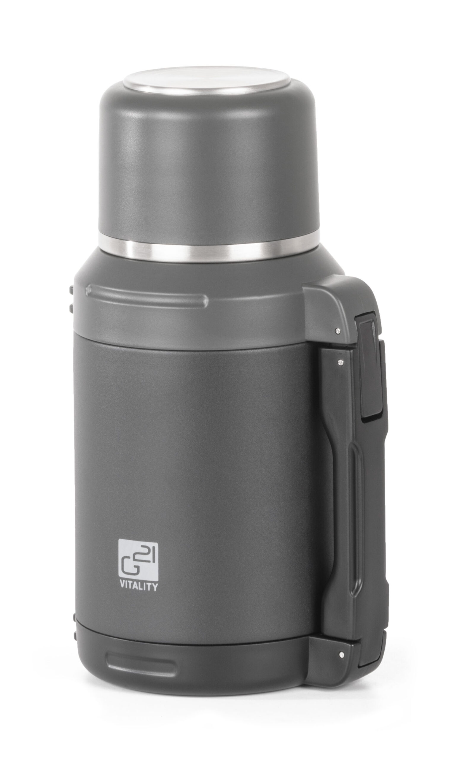Termoska-G21-nerezova-1200-ml-cierno-siva Termoska G21 nerezová 1200 ml, čierno-sivá – Obrázok 1