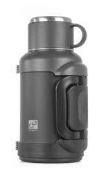 Termoska G21 nerezová 2500 ml, čierno-sivá – Obrázok 7
