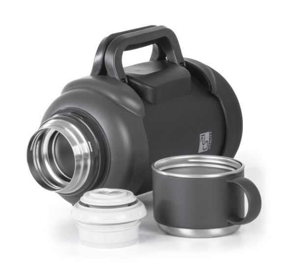 Termoska G21 nerezová 2500 ml, čierno-sivá – Obrázok 8