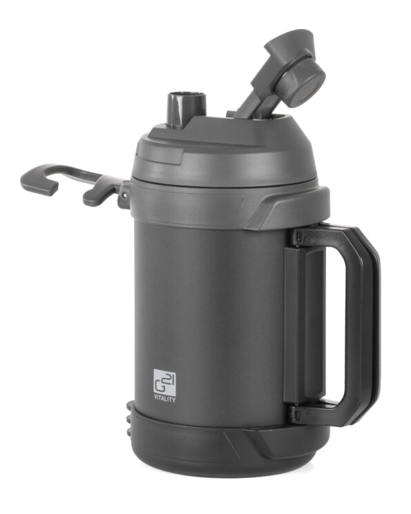 Termoska G21 nerezová 3800 ml, čierno-sivá – Obrázok 3