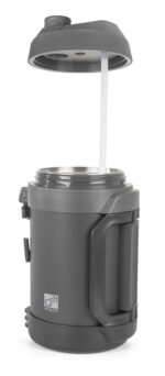 Termoska G21 nerezová 3800 ml, čierno-sivá – Obrázok 5