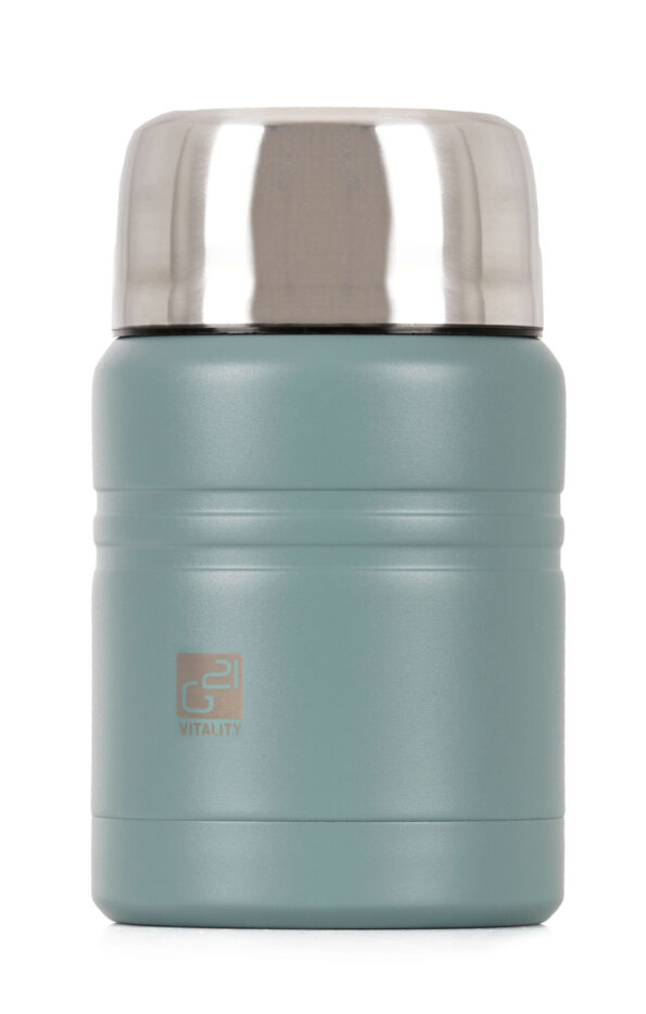 Termoska na jedlo G21 500 ml – eukalyptovo zelená – Obrázok 3