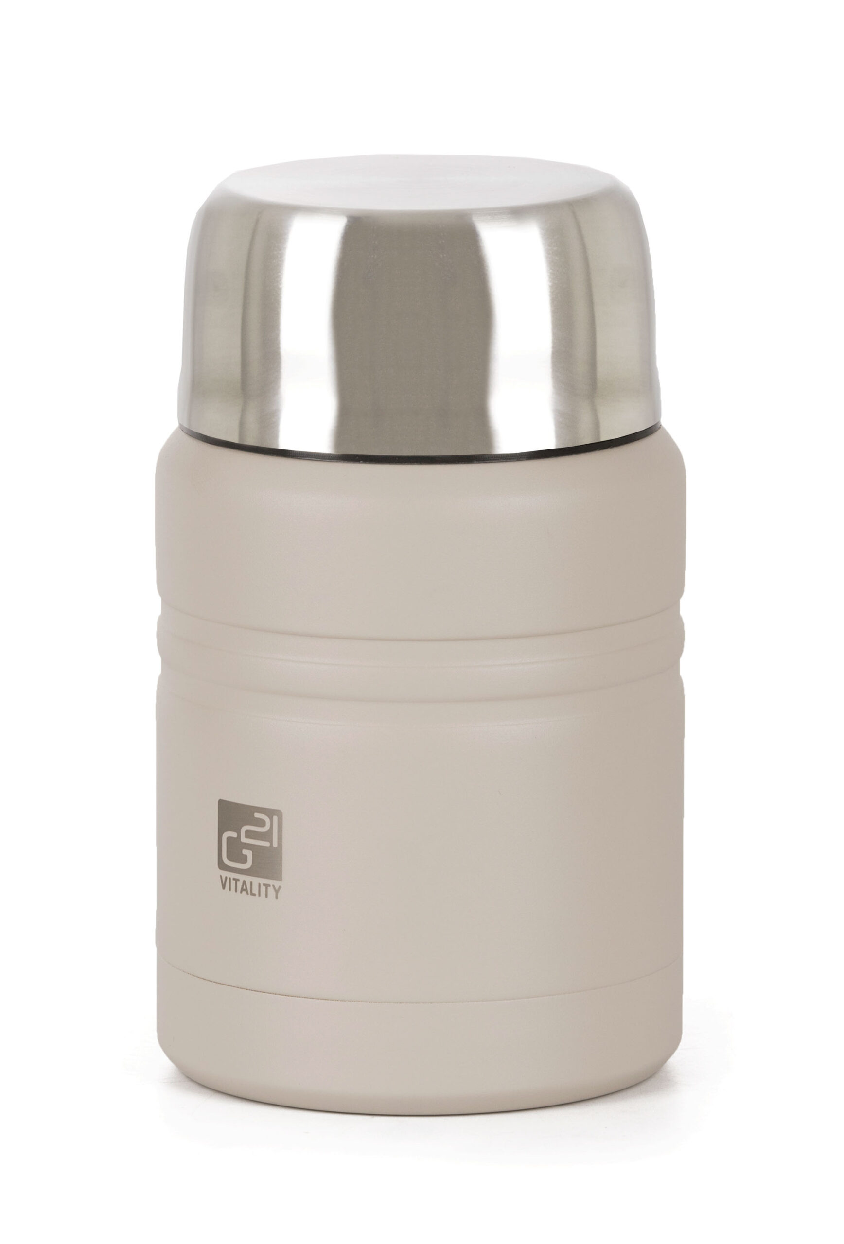 Termoska-na-jedlo-G21-500-ml-–-pieskovo-bezova Termoska na jedlo G21 500 ml – pieskovo béžová – Obrázok 1