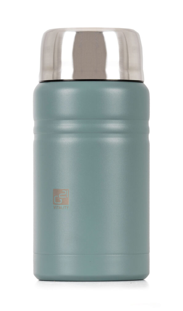 Termoska na jedlo G21 750 ml – eukalyptovo zelená – Obrázok 3