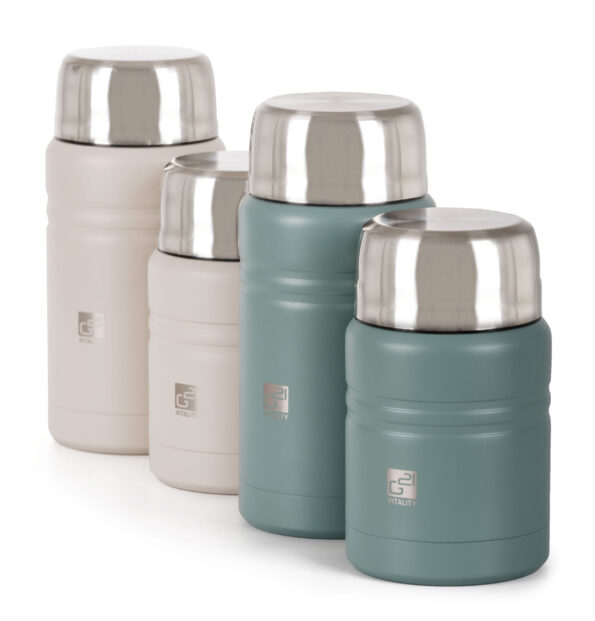 Termoska na jedlo G21 750 ml – eukalyptovo zelená – Obrázok 7