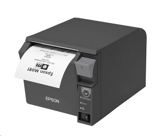 Tlaciaren-Epson-TM-T70II-termalna-USB-Serial-cierna Tlačiareň Epson TM-T70II termálna, USB / Serial, čierna – Obrázok 1