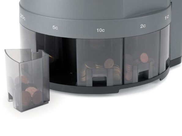 Triedička a počítačka mincí  Safescan 1450 (EUR) – Obrázok 4