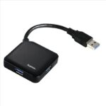 USB hub Hama USB 3.0 na 4x USB 3.0 , čierny