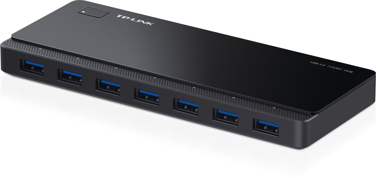 USB-hub-TP-Link-UH700-7-port-USB-3.0 USB hub TP-Link UH700 7-port USB 3.0 – Obrázok 1