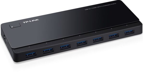 USB hub TP-Link UH720 7-port USB 3.0, 2 porty pro dobíjení (2.4A max) – Obrázok 5