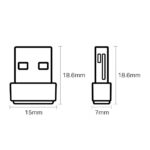USB klient TP-Link Archer T2U Nano AC 600 adaptér, 2,4/5GHz, USB 2.0 – Obrázok 2