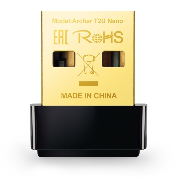 USB-klient-TP-Link-Archer-T2U-Nano-AC-600-adapter-245GHz-USB-2.0 USB klient TP-Link Archer T2U Nano AC 600 adaptér, 2,4/5GHz, USB 2.0 – Obrázok 1
