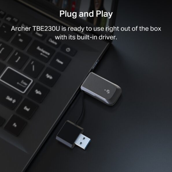 USB klient TP-Link Archer TBE230U BE3600, WiFi 7,  2,4/5GHz, USB C – Obrázok 8