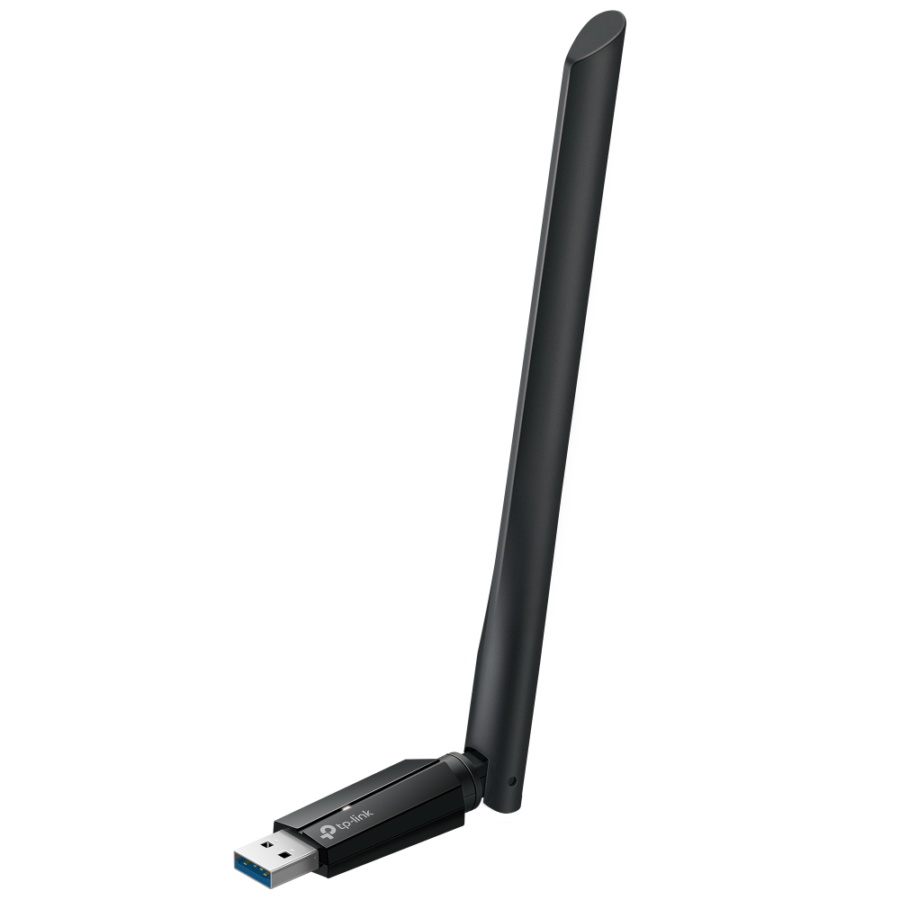 USB-klient-TP-Link-Archer-TBE400U-Plus-BE6500-WiFi-7-2456GHz-USB-3.0-antena USB klient TP-Link Archer TBE400U Plus BE6500, WiFi 7, 2,4/5/6GHz, USB 3.0, anténa – Obrázok 1