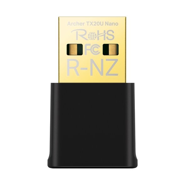 USB-klient-TP-Link-Archer-TX20U-Nano-AX-1800-adapter-245GHz-USB-3.0 USB klient TP-Link Archer TX20U Nano AX 1800 adaptér, 2,4/5GHz, USB 3.0 – Obrázok 1