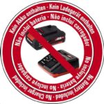 Uhlová brúska Einhell AXXIO bez batérie – Obrázok 6