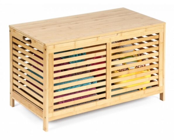Úložný box G21 76 x 40 x 45 cm, bambusový – Obrázok 7