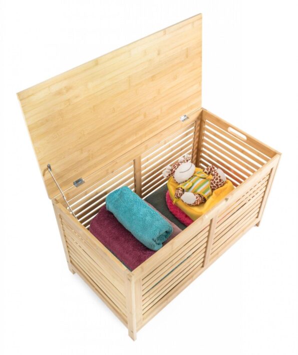 Úložný box G21 76 x 40 x 45 cm, bambusový – Obrázok 8