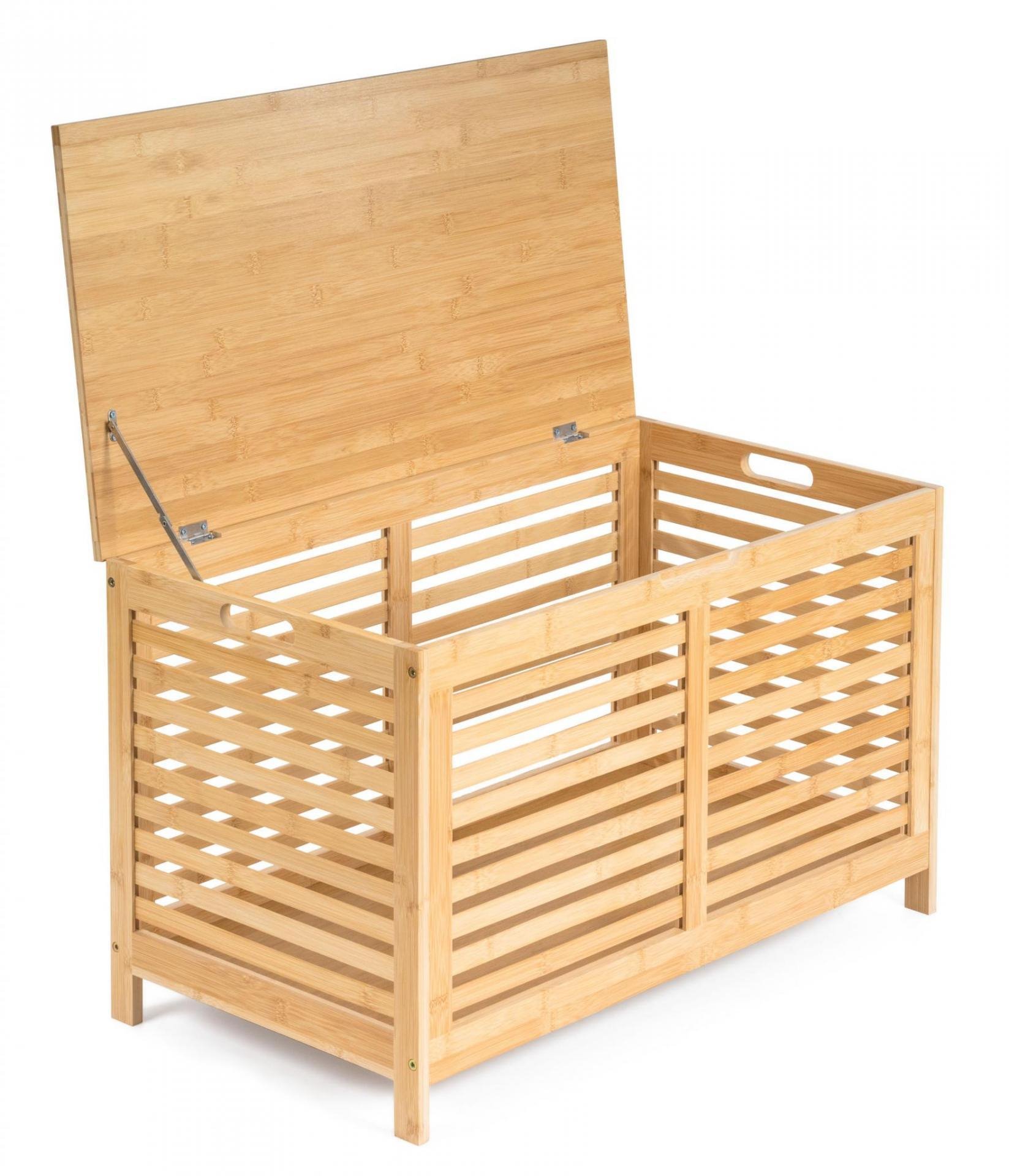 Ulozny-box-G21-76-x-40-x-45-cm-bambusovy Úložný box G21 76 x 40 x 45 cm, bambusový – Obrázok 1