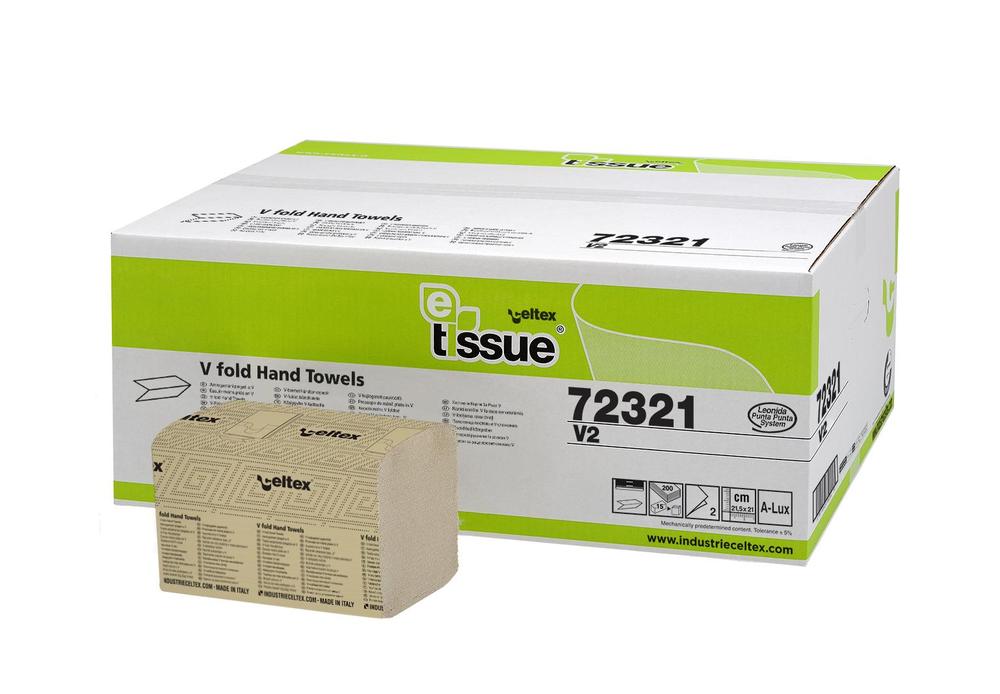 Uteraky-Celtex-papierove-skladane-BIO-E-Tissue-New-3000-ks-2vrstvy Uteráky Celtex papierové skladané BIO E-Tissue New 3000 ks, 2vrstvy – Obrázok 1