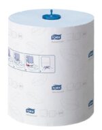 Uteráky Tork Advanced H1 v Matic roli, papírové, modré. 6ks, 150m – Obrázok 3