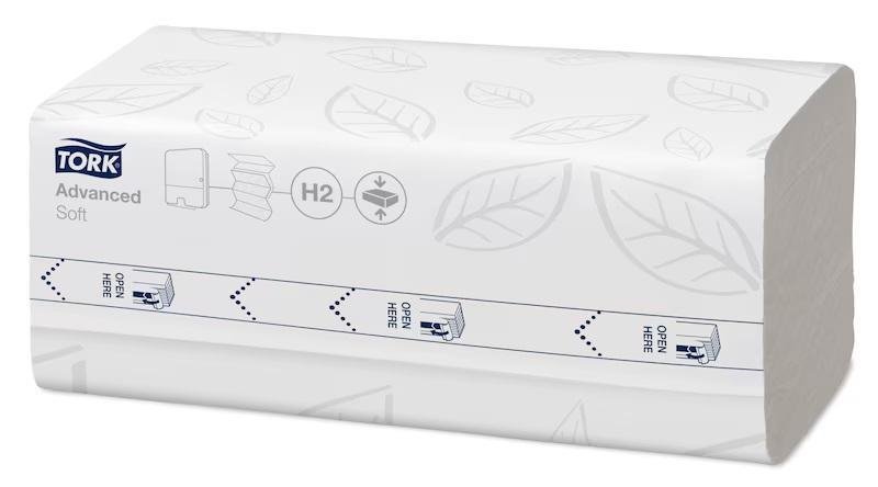 Uteraky-Tork-papirove-skladane-Xpress-Advanced-Soft-bila-H2-2400ks-1krt-1 Uteráky Tork papírové skládané Xpress Advanced Soft bílá H2 2400ks - 1krt – Obrázok 1