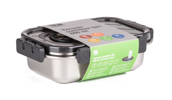 Vákuovacia dóza G21 680 ml, nerezová – Obrázok 10