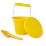 Vedierko Bigjigs Toys plážový žlté – Obrázok 5