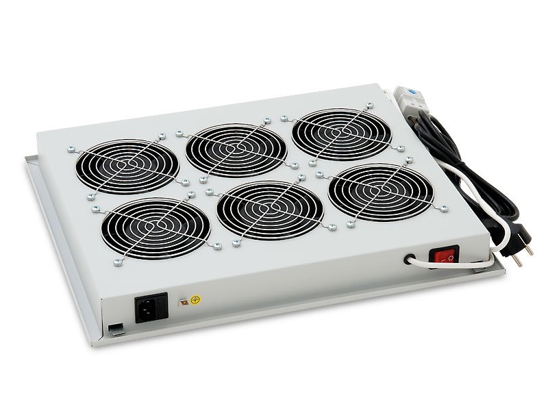 Ventilacna-jednotka-Triton-spodni-horni-220V30W-2x-ventilator-seda Ventilačná jednotka Triton spodní (horní) 220V/30W 2x ventilátor, šedá – Obrázok 1