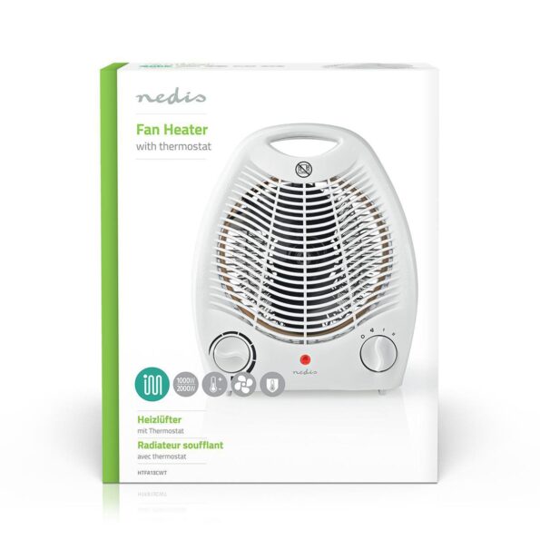 Ventilátor Nedis teplovzdušný HTFA13CWT – Obrázok 6