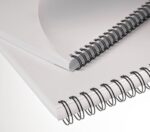 Viazací chrbát RENZ kovový (3/1") A4 průměr 12,7mm černý 100ks