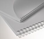 Viazací chrbát RENZ kovový (3/1") A4 průměr 12,7mm stříbrný 100ks