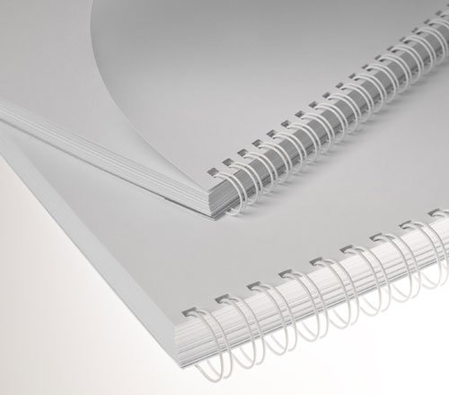 Viazaci-chrbat-RENZ-kovovy-31-A4-prumer-16mm-bily-50ks Viazací chrbát RENZ kovový (3/1") A4 průměr 16mm bílý 50ks – Obrázok 1