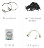 Vonkajšia jednotka Mikrotik RB LHG 5 24,5dBi, 802.11an, ROS L3, PoE, zdroj, 3-pack – Obrázok 4