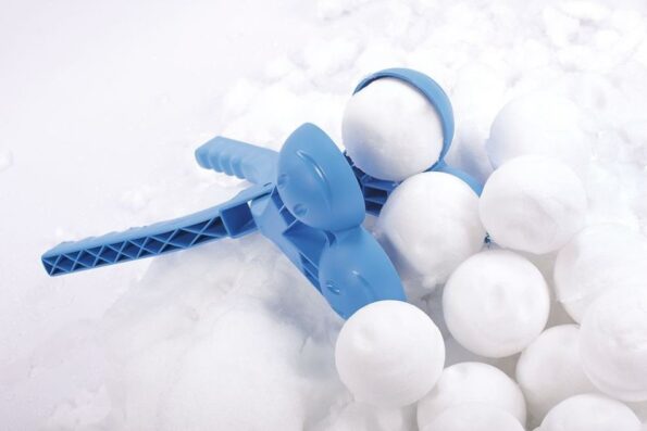 Výrobník snehových gúľ Prosperplast SNOWBALLEE 2 modrý – Obrázok 2